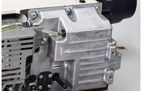 Integrated AC servo direct-drive unit on the Brother S-7250A sewing head