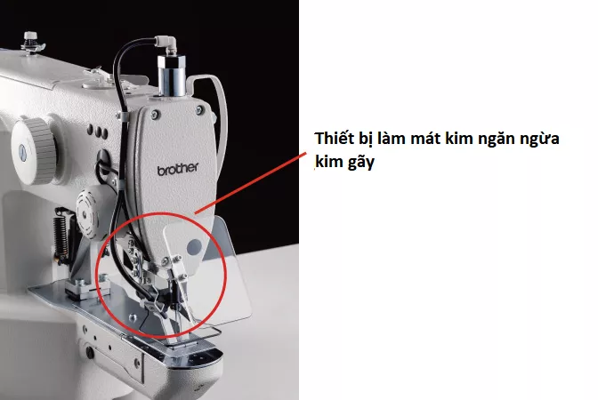 Thiết bị làm mát kim ngăn ngừa kim gãy