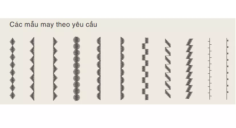 Các mẫu may theo yêu cầu