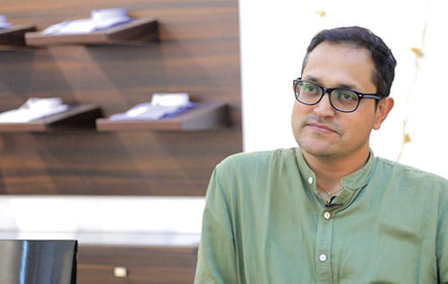 Arvind in India - customer review 05