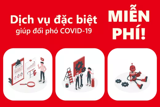 Dịch vụ đặc biệt giúp đối phó COVID-19