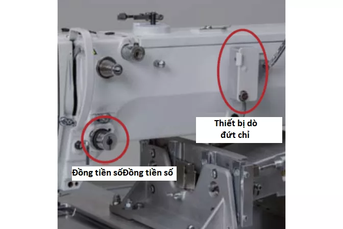 Đồng tiền số và thiết bị dò đứt chỉ được trang bị tiêu chuẩn