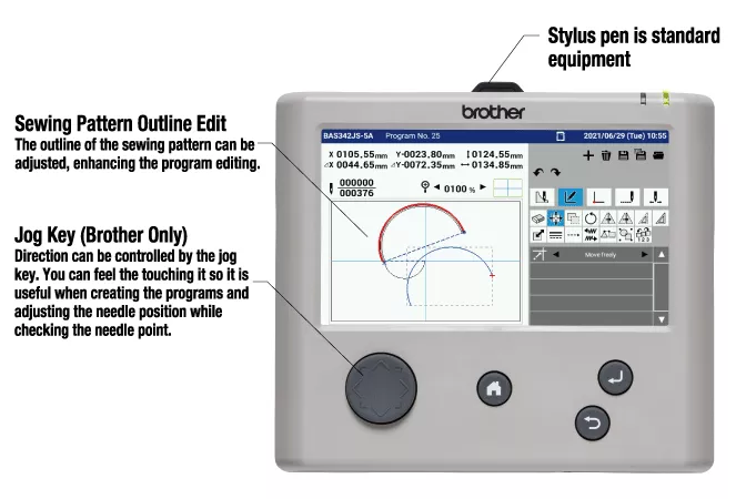 NEXIO BAS-342H | Industrial Sewing Machine | Brother