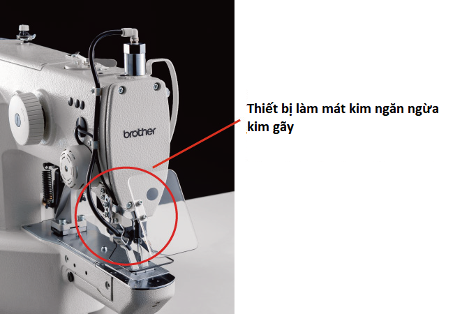 Thiết bị làm mát kim ngăn ngừa kim gãy