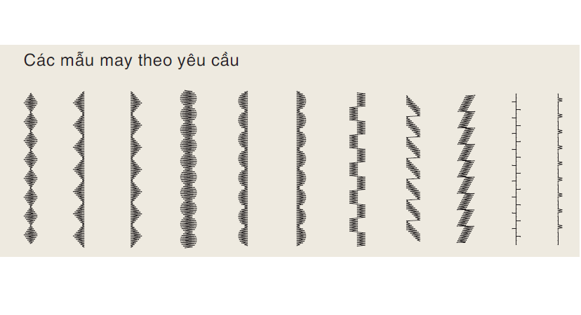 Các mẫu may theo yêu cầu