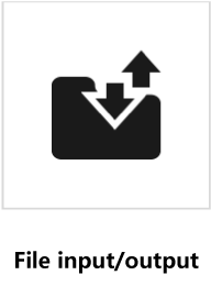 File input/output