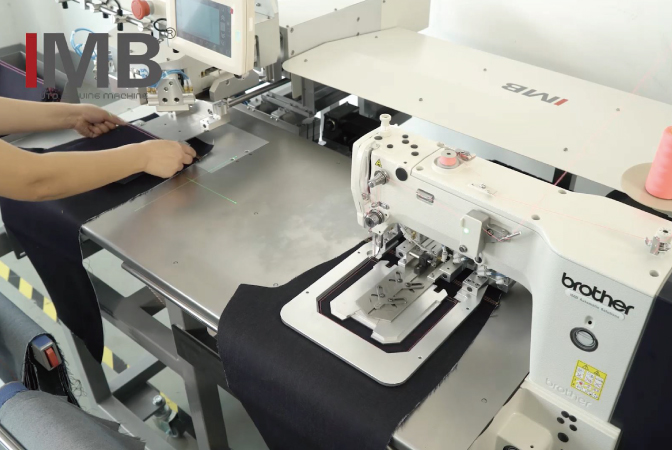 This machine gives higher productivity and stable stitching quality with less manpower