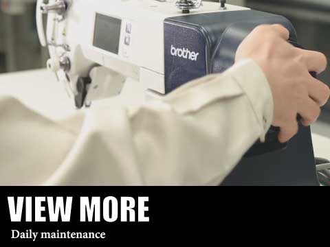videos for daily maintenance of sewing machine