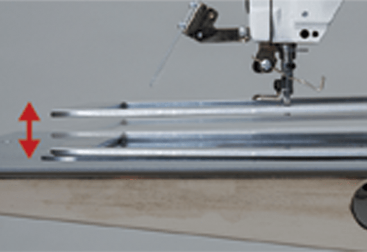 Einfache und genaue Positionierung von Materialien