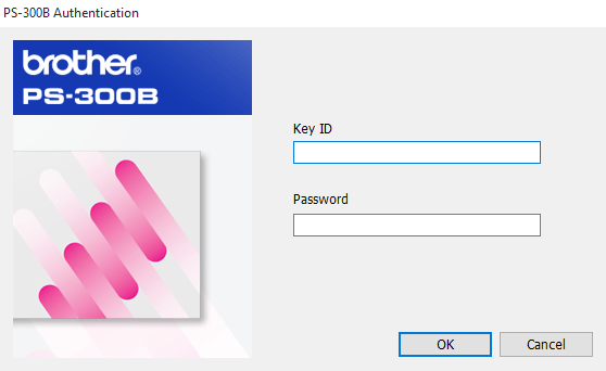 Start der PS-300B-Anwendung.